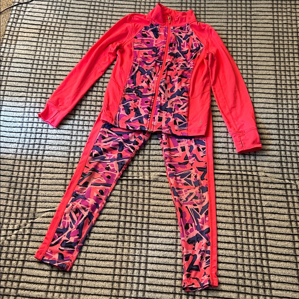 Vibrant Pattern Tracksuit (Girls M10/12)
